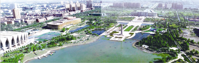 推进新型城镇化　构筑戍边新堡垒——访新疆生产建设兵团司令员彭家瑞(图2)