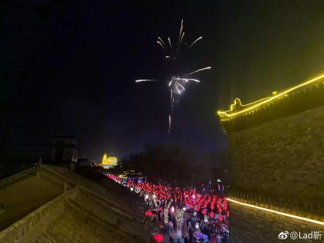 大美榆林除夕夜,惊艳!(图6) 大美榆林除夕夜,惊艳!(图6)